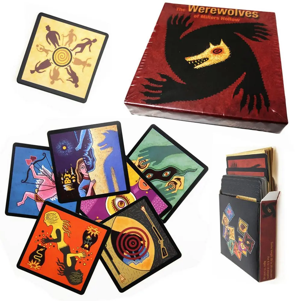 Board Game Solo - Gra planszowa o zabójstwach wilkołaków, gra