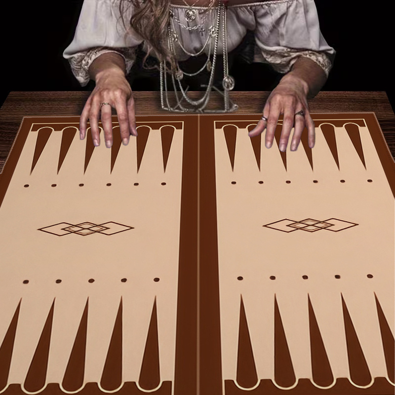 Board Game Zenith - 1 szt. Brązowa Mata do Backgammona