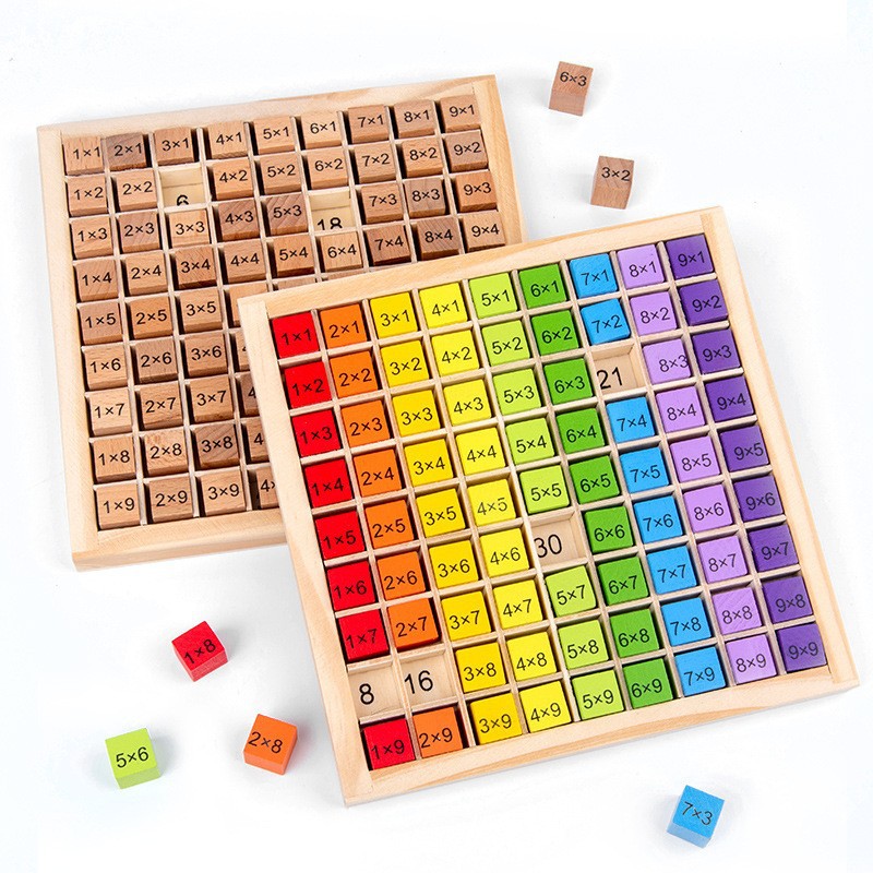 Board Game Education - Zabawki edukacyjne dla dzieci Montessori Drewniana