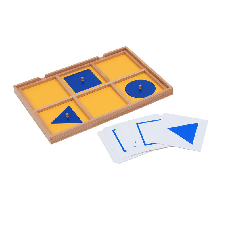 Board Game Education - Zabawki sensoryczne Montessori geometryczna taca demonstracyjna