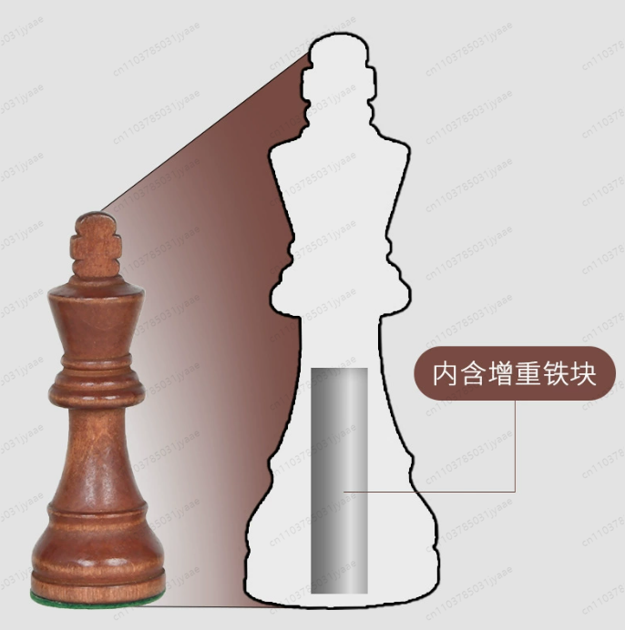 Zestaw szachowy drewniany, obc – Chess Set Wooden recenzja i cena