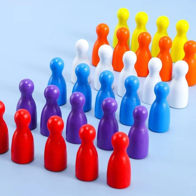 100 szt. Kolorowych Drewnianyc – Chess Set Wooden recenzja i cena