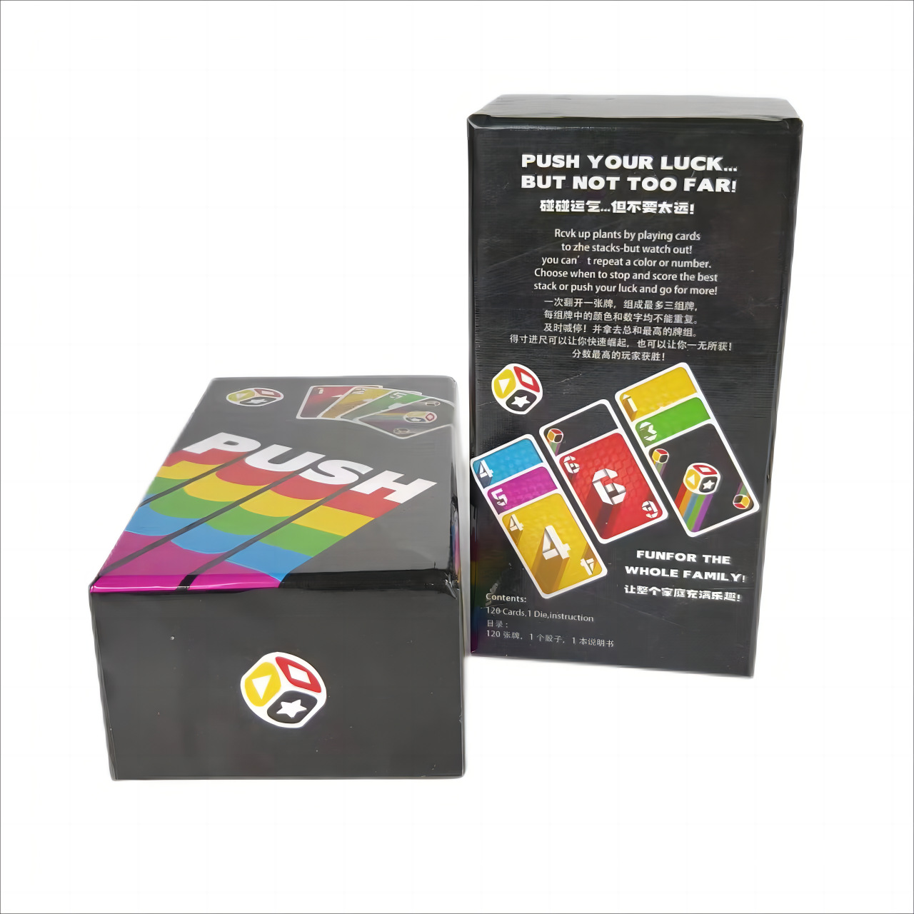 Push Card Game Strategia dla d – Board Game Solo recenzja i cena