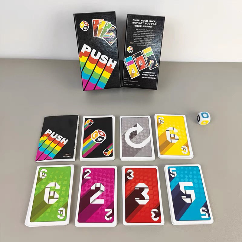 Push Card Game Strategia dla d – Board Game Solo recenzja i cena