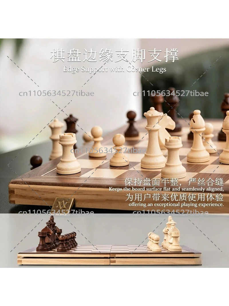 Magnetyczny zestaw szachowy, s – Chess Set Wooden recenzja i cena