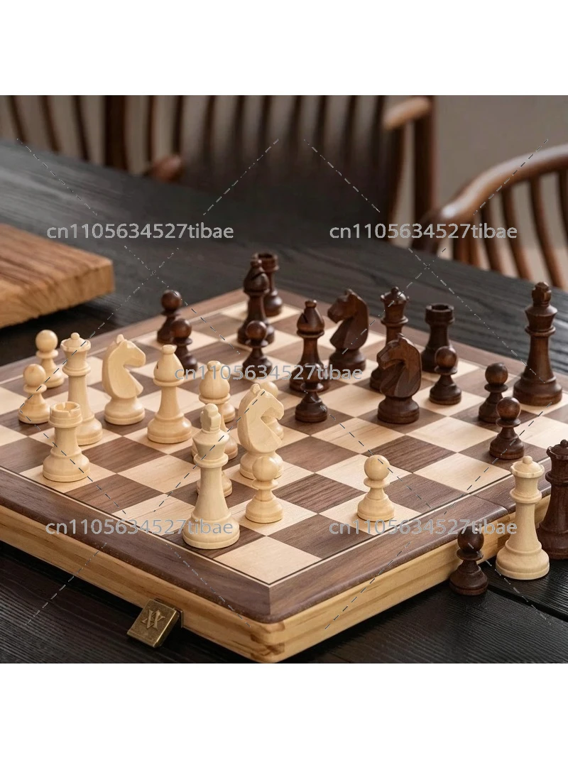 Magnetyczny zestaw szachowy, s – Chess Set Wooden recenzja i cena