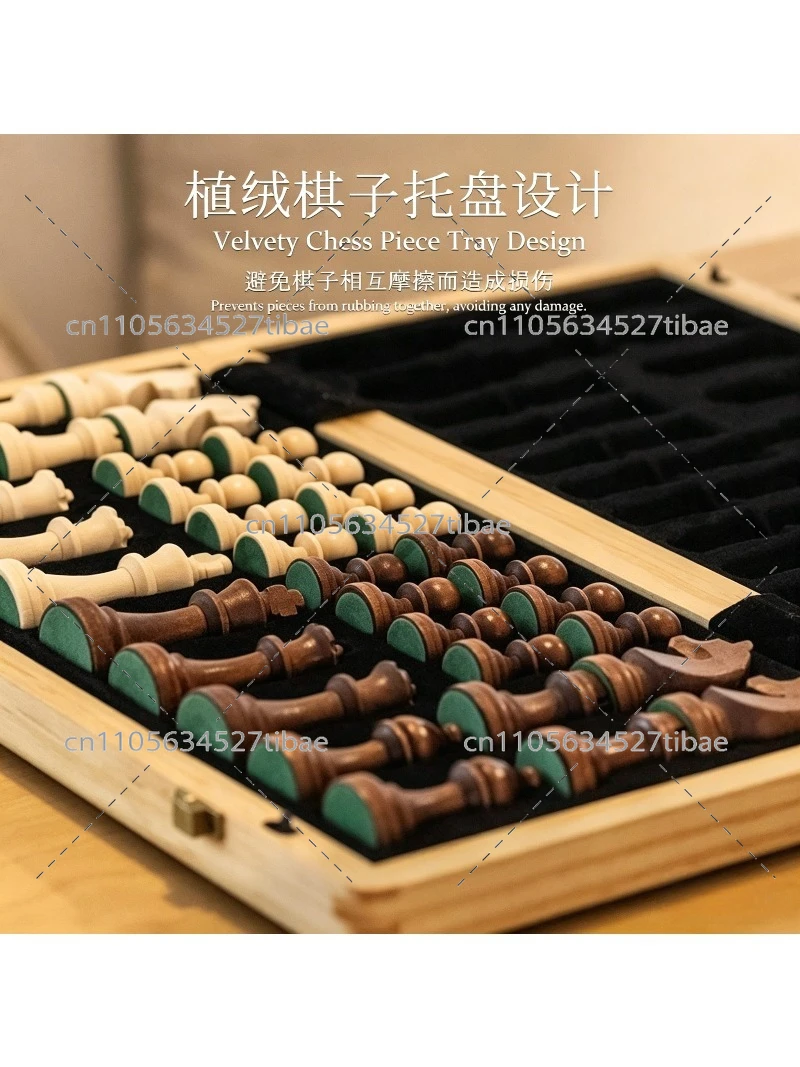 Magnetyczny zestaw szachowy, s – Chess Set Wooden recenzja i cena