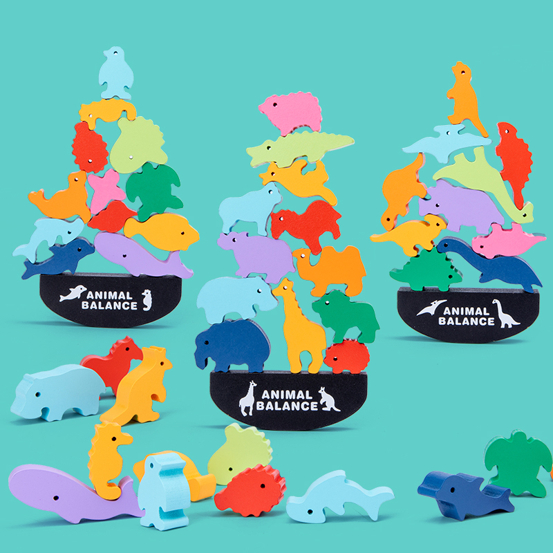 Montessori Drewniane Klocki Ba – Board Game Education recenzja i cena