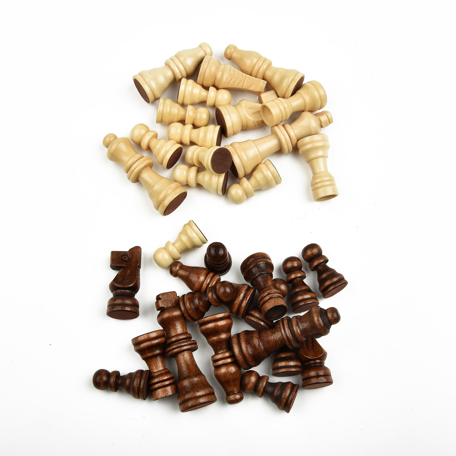 32-elementowy drewniany zestaw – Chess Set Wooden recenzja i cena