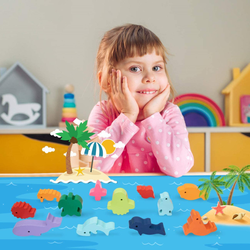 Nowe dzieci Montessori drewnia – Board Game Education recenzja i cena