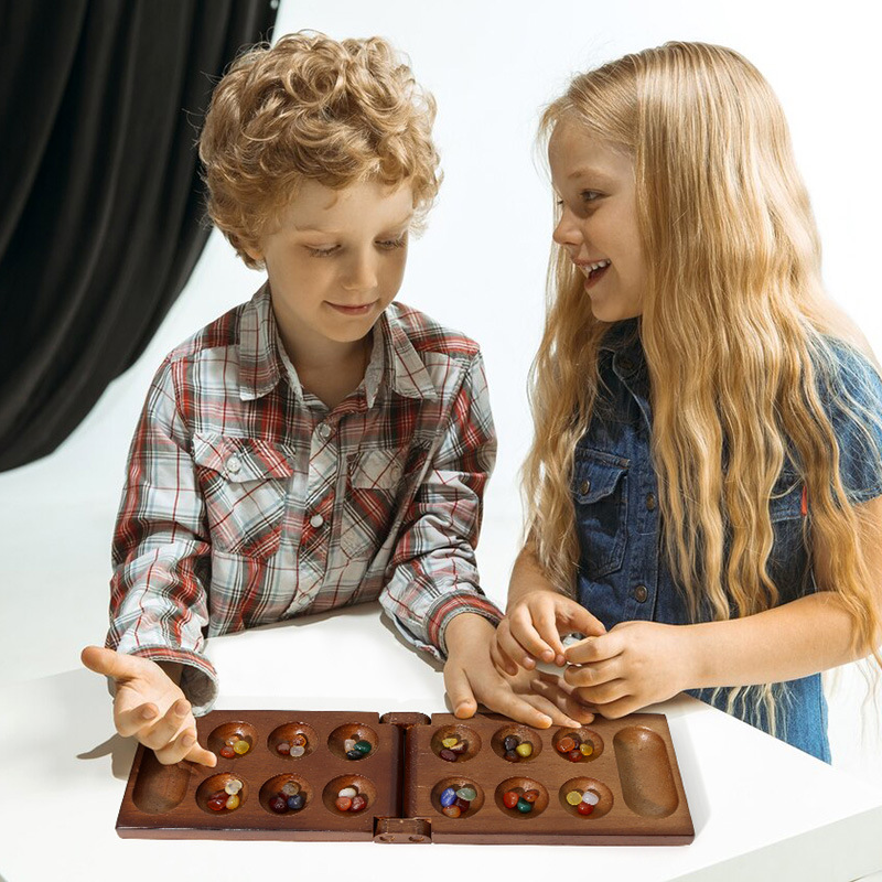 Starożytny zestaw do gry Manca – Chess Set Wooden recenzja i cena