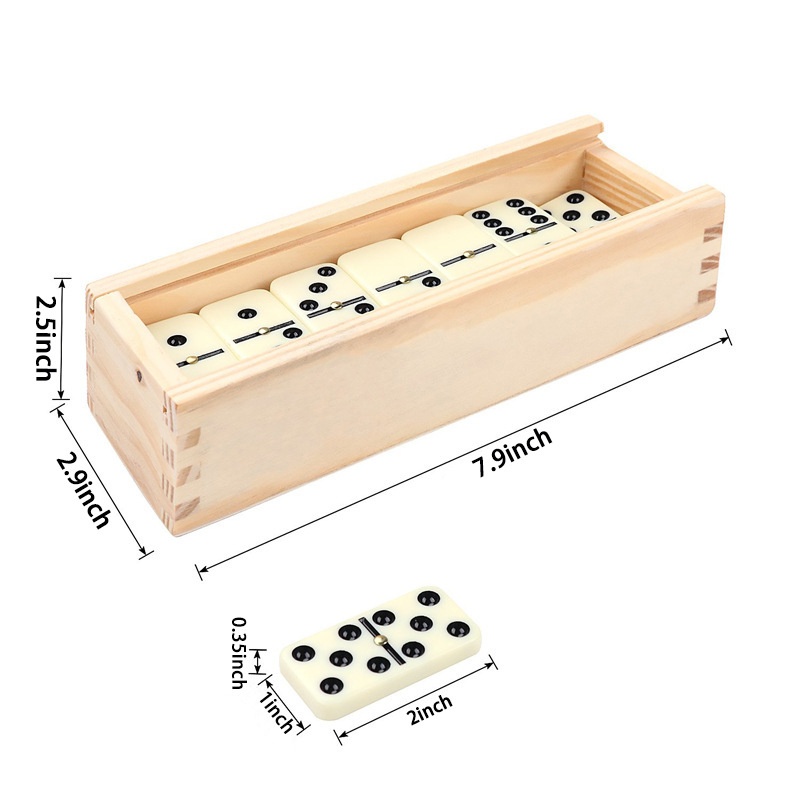 Zestaw Ivory Double Six Duo Mi – Chess Set Wooden recenzja i cena