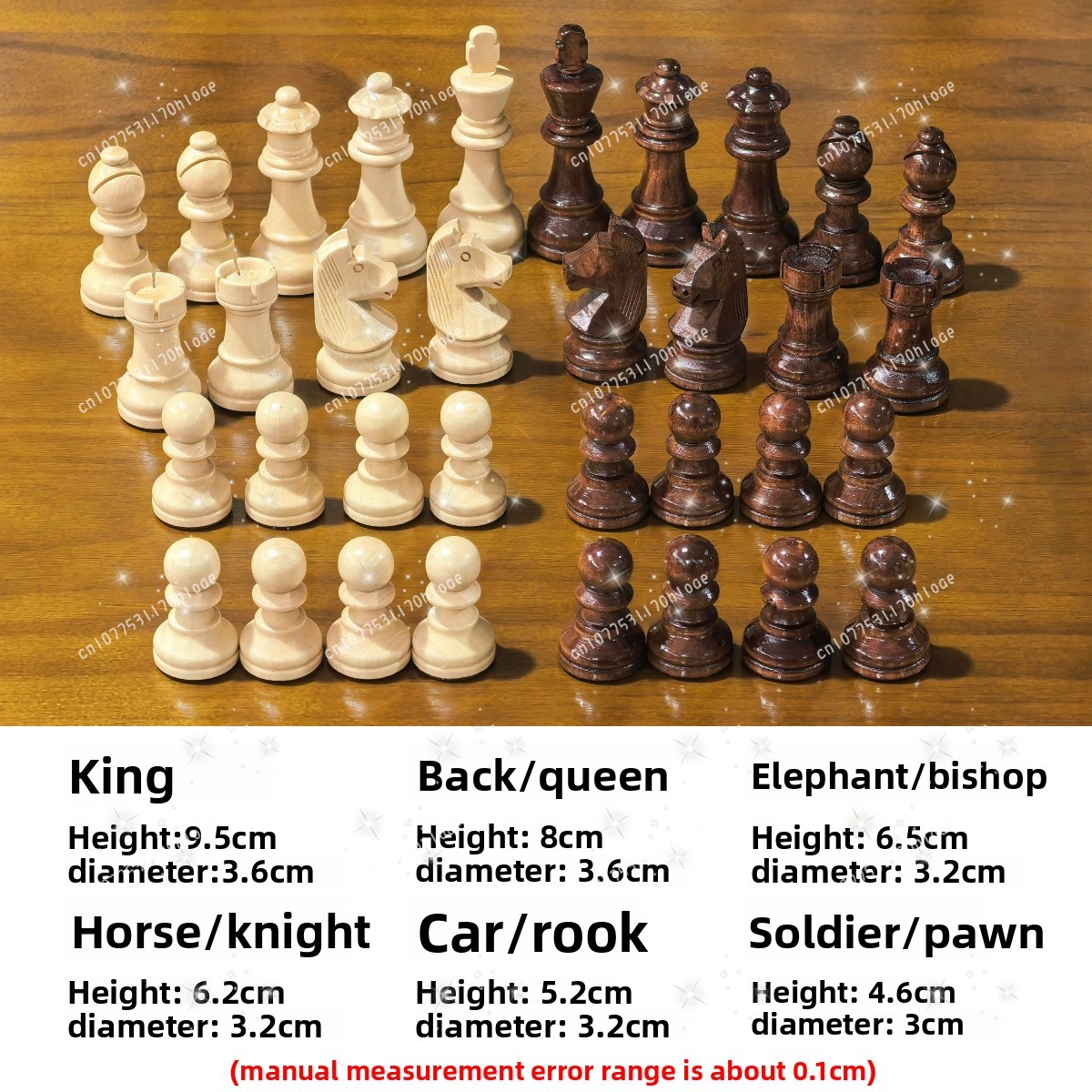 Standardowe, duże drewniane fi – Chess Set Wooden recenzja i cena