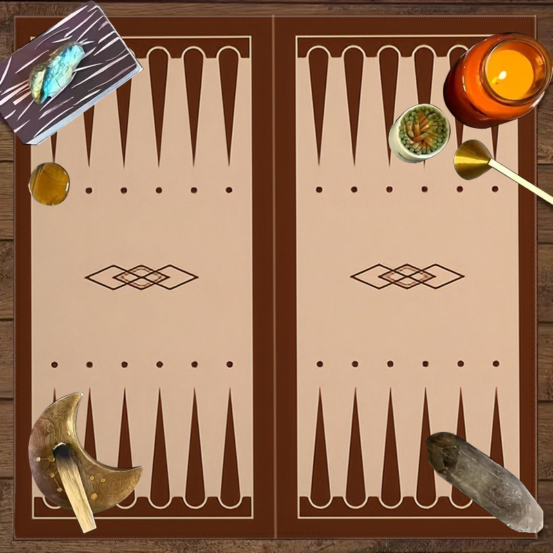 1 szt. Brązowa Mata do Backgam – Board Game Zenith recenzja i cena