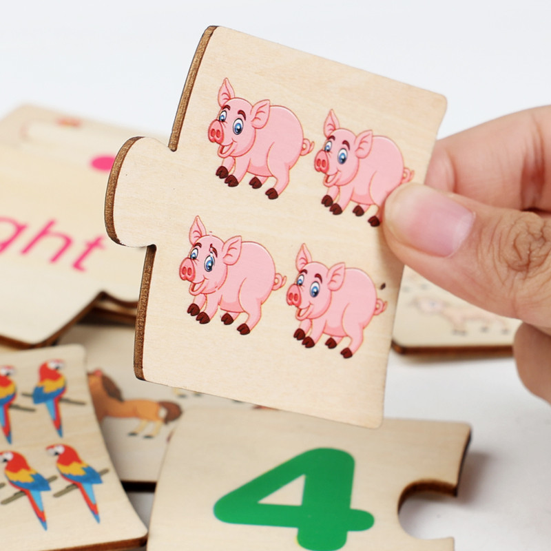 Drewniane puzzle dla dzieci z  – Board Game Education recenzja i cena