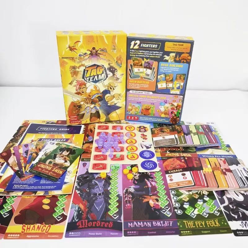 Tag Team - Gra karciana |   Sz – Board Game Solo recenzja i cena